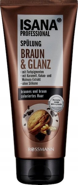 ISANA Braun&Glanz odżywka do włosów brązowych