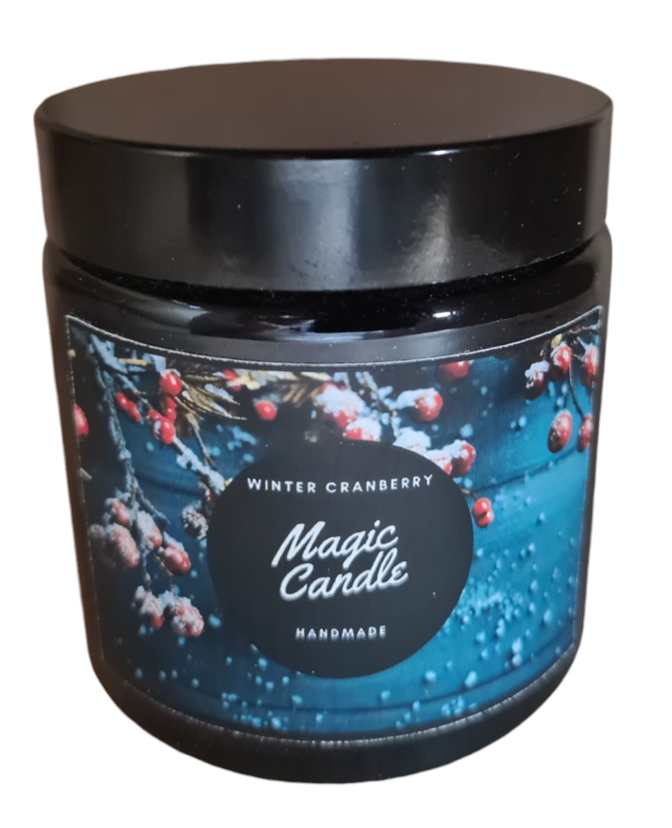 Świece sojowe świeca sojowa zapachowe Winter Cranberry / Magic Candle