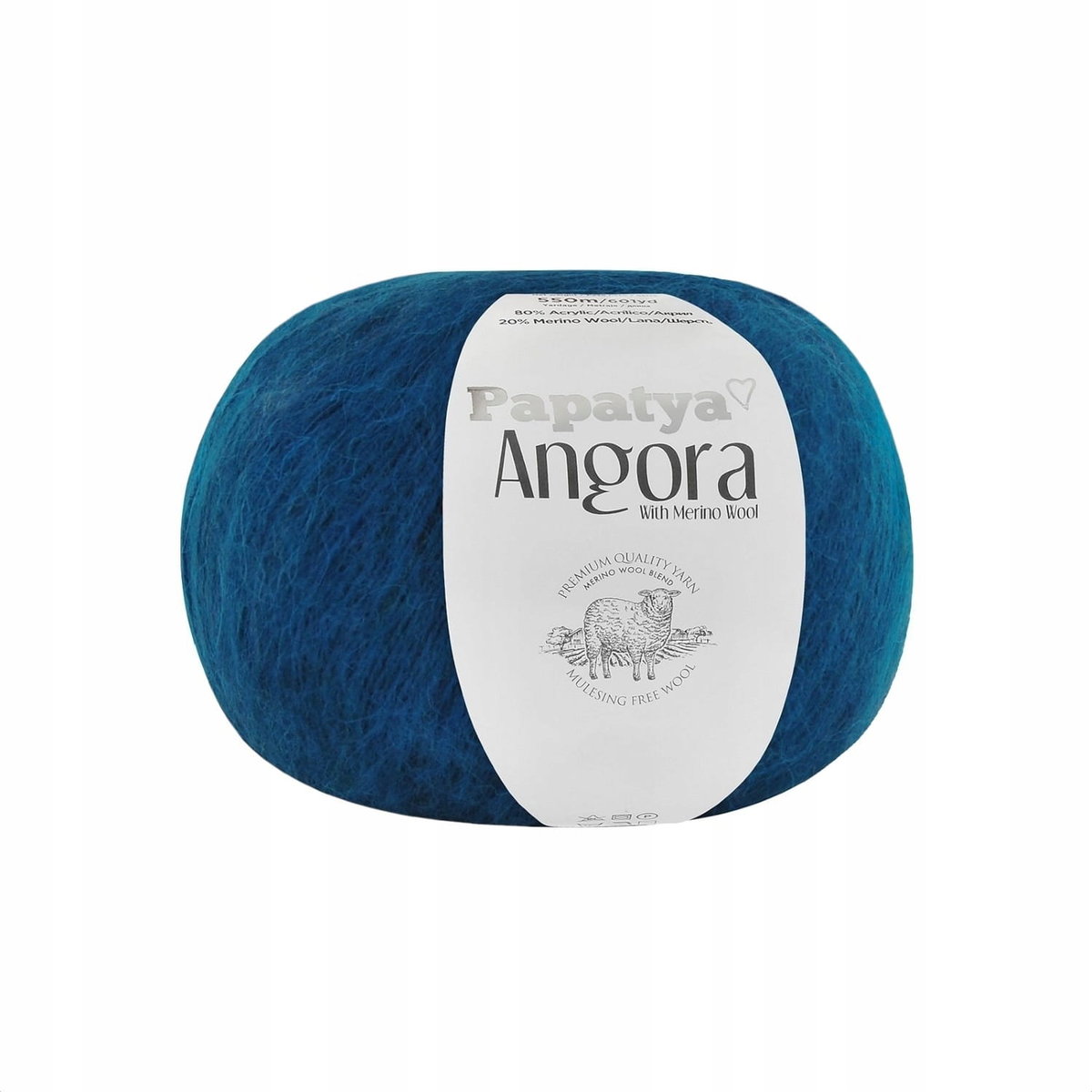 Włóczka Papatya Angora 5750 100G/550M