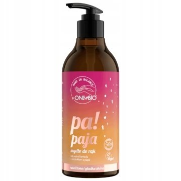 ONLYBIO Body in Balance Mydło w płynie, Papaja 400 ml