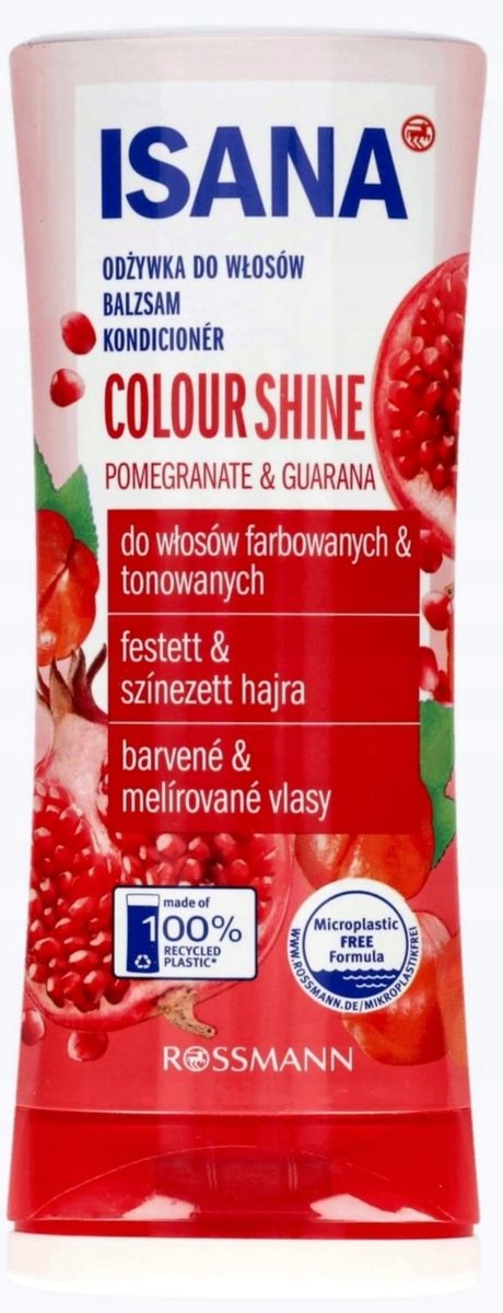 ISANA COLOUR SHINE ODŻYWKA DO WŁOSÓW FARBOWANYCH