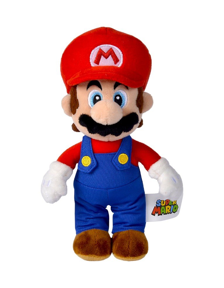 Pluszowa Maskotka / Brelok Do Kluczy / Super Mario – Mario / 14cm