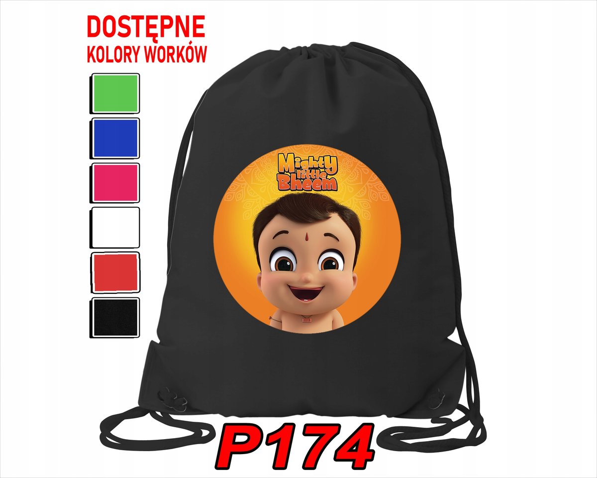 Worek Szkolny Na Wf Buty Sportowy Dla Dziecka Bajki 5 Wzorów + Imię