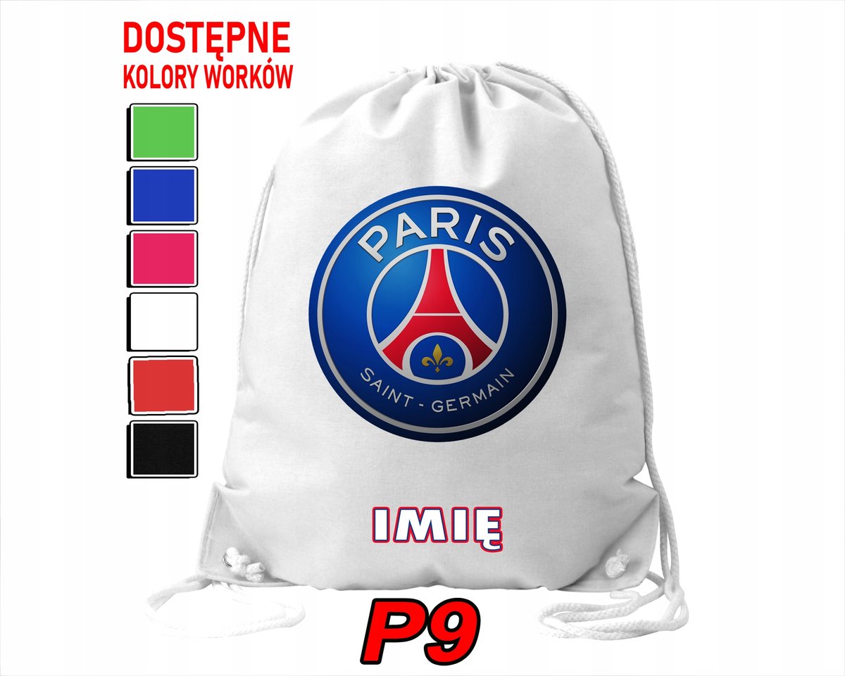 WOREK SZKOLNY NA WF TRENING BUTY SPORTOWY DLA FANA PARIS SAINT GERMAIN KLUB