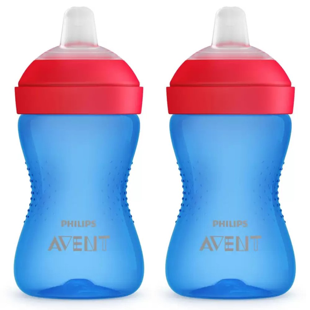 2x KUBEK NIEKAPEK Z MIĘKKIM USTNIKIEM PHILIPS AVENT SCF802/01 9m+ 300ml