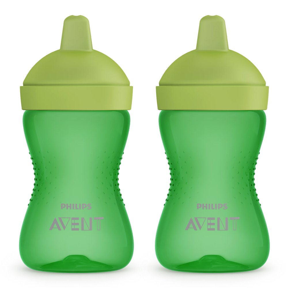 2x KUBEK NIEKAPEK Z TWARDYM USTNIKIEM BUTELKA PHILIPS AVENT SCF804/03 18m+