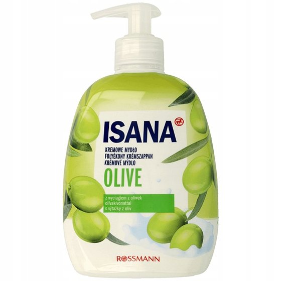 ISANA mydło w płynie z pompka oliwkowe 500ml
