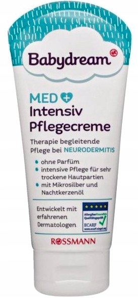 Babydream med intensywny krem do pielęgnacji 75 ml