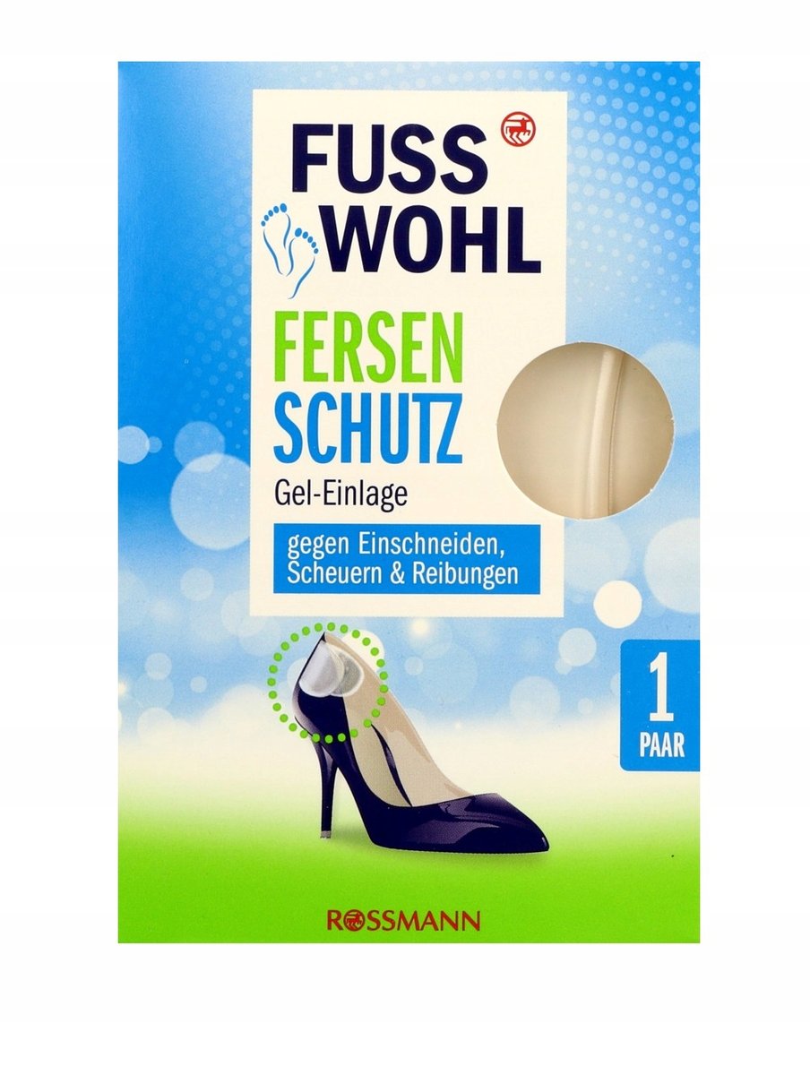 FUSSWOHL wkładki do obuwia żelowe