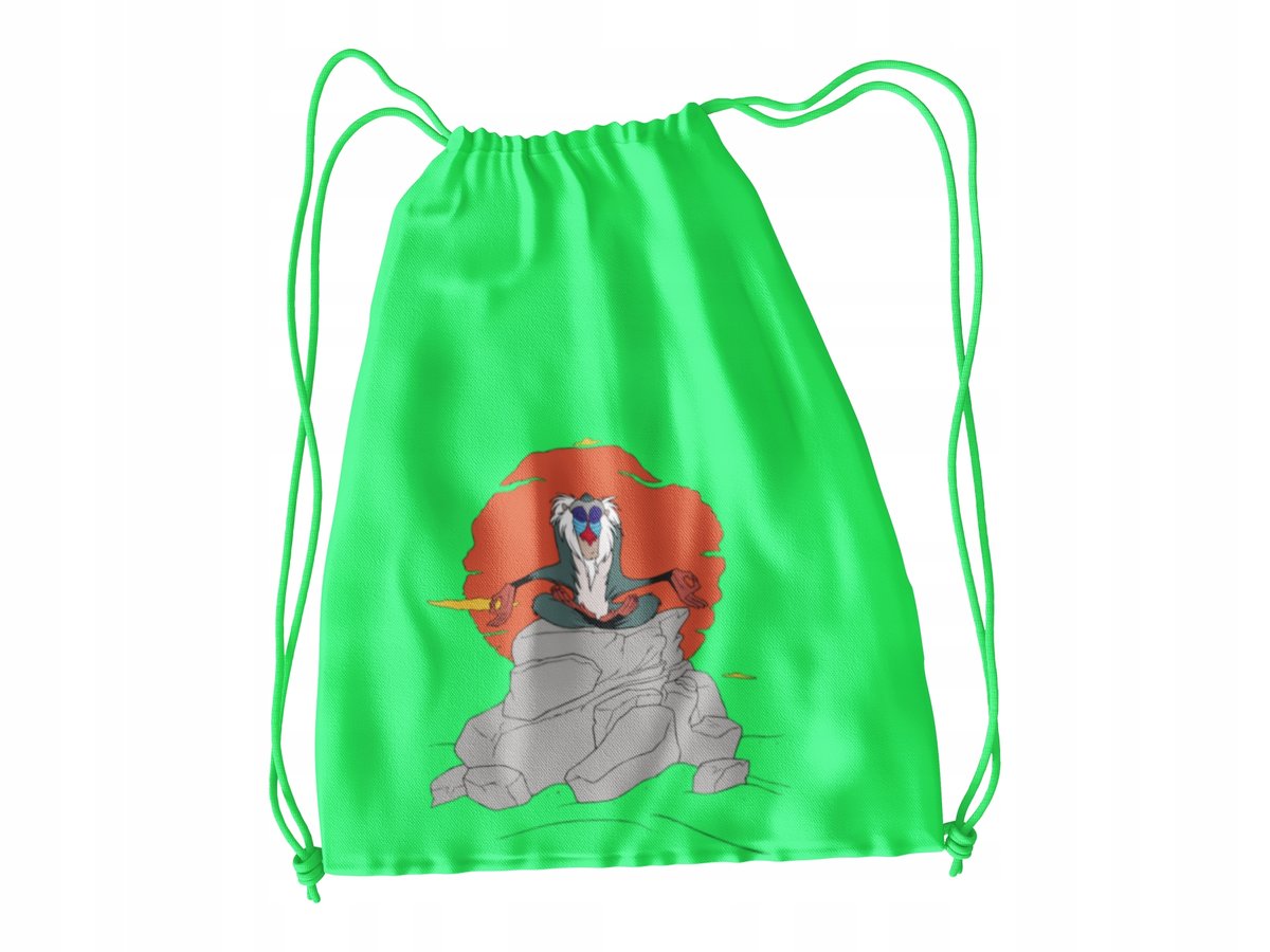 WOREK DO SZKOŁY WF/BUTY KRÓL LEW + IMIĘ