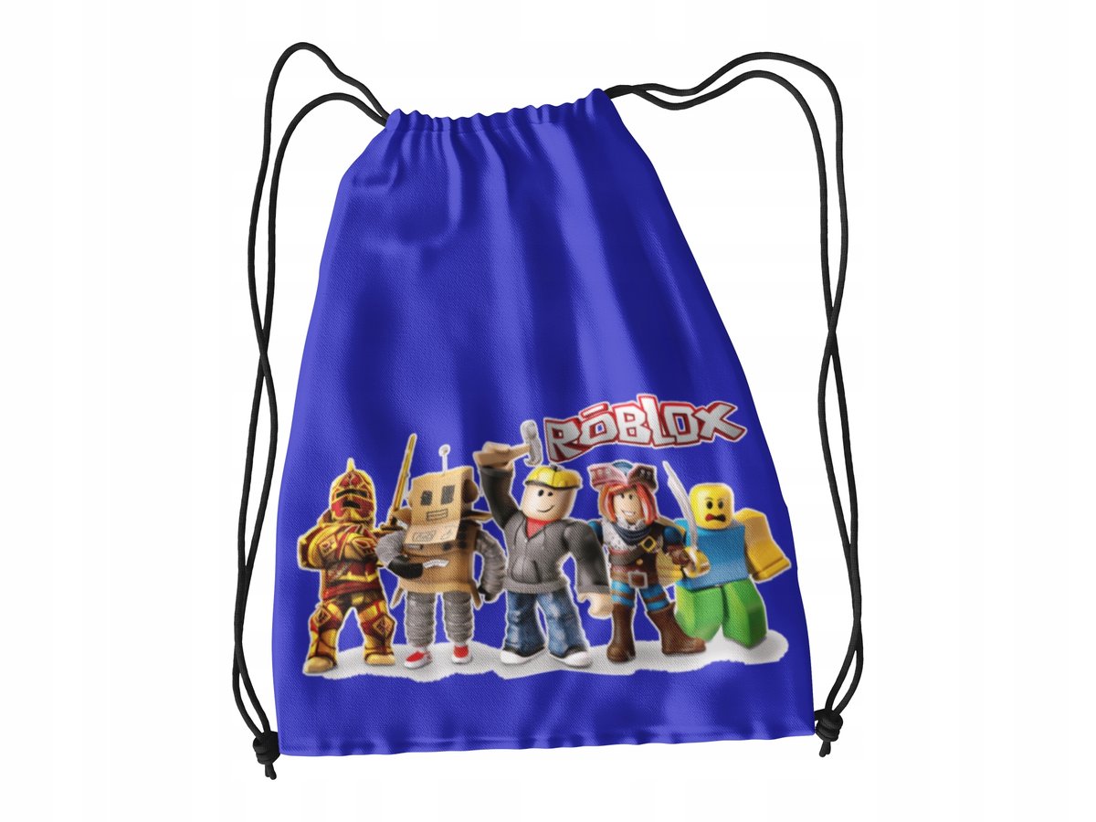 WOREK DO SZKOŁY WF/BUTY ROBLOX + IMIĘ