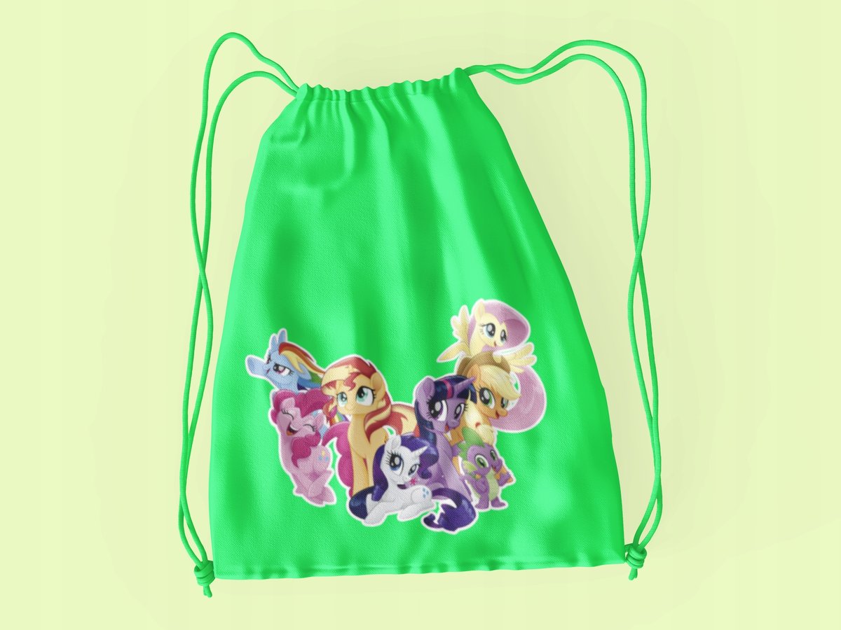 WOREK DO SZKOŁY WF/BUTY MY LITTLE PONNY + IMI