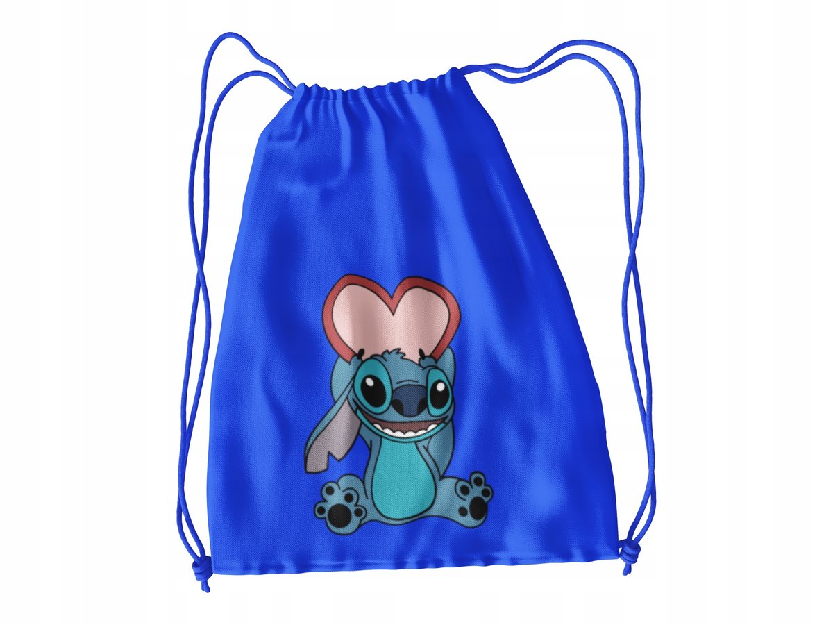 WOREK DO SZKOŁY WF/BUTY STITCH + IMIĘ