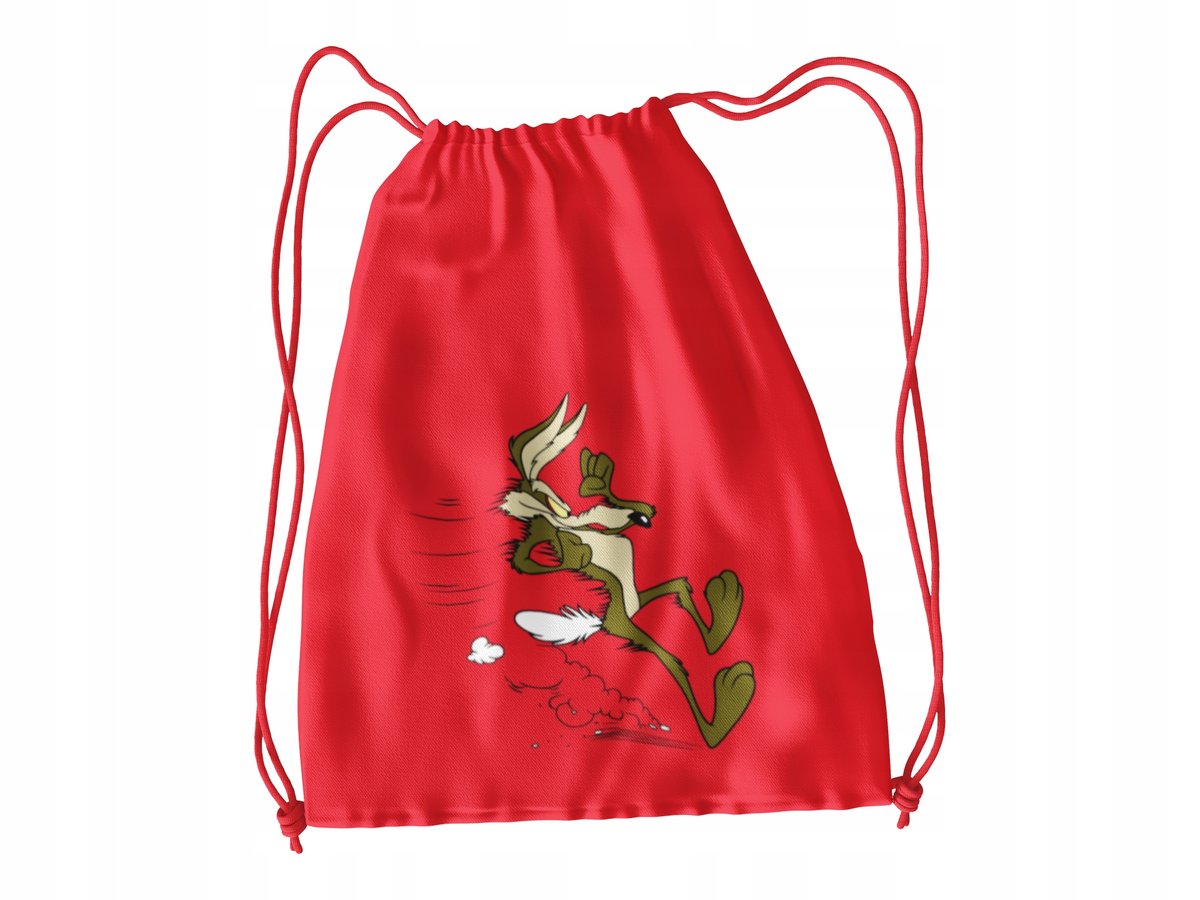 WOREK DO SZKOŁY WF/BUTY WILUŚ KOJOT + IMIĘ