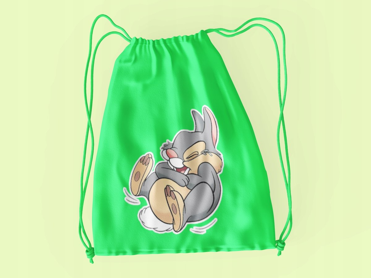 WOREK DO SZKOŁY WF/BUTY TUPTUŚ BAMBI + IMIĘ