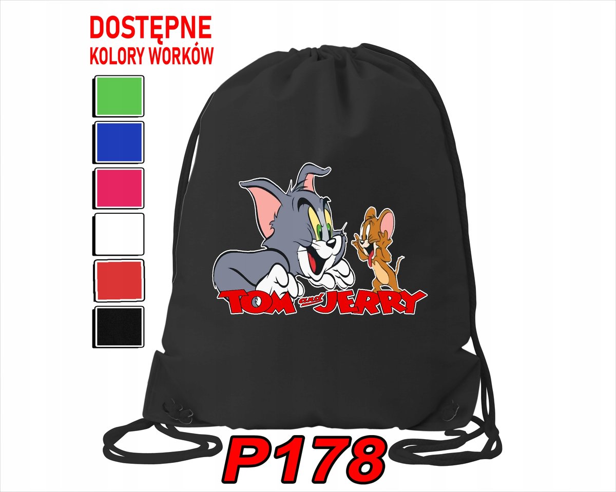 WOREK SZKOLNY NA WF BUTY SPORTOWY DLA DZIECKA BAJKI 5 WZORÓW + IMIĘ