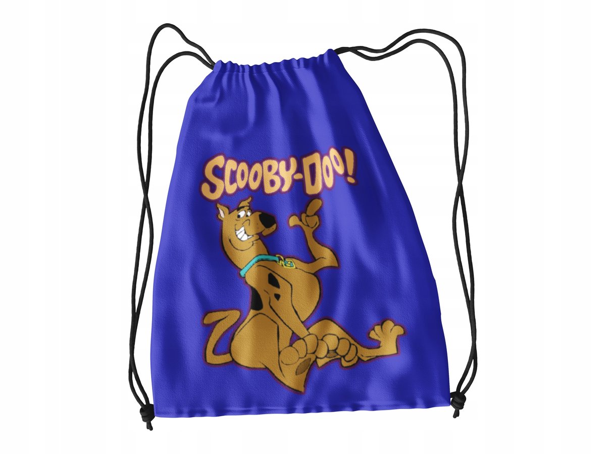 WOREK DO SZKOŁY WF/BUTY SCOOBY DOO + IMIĘ