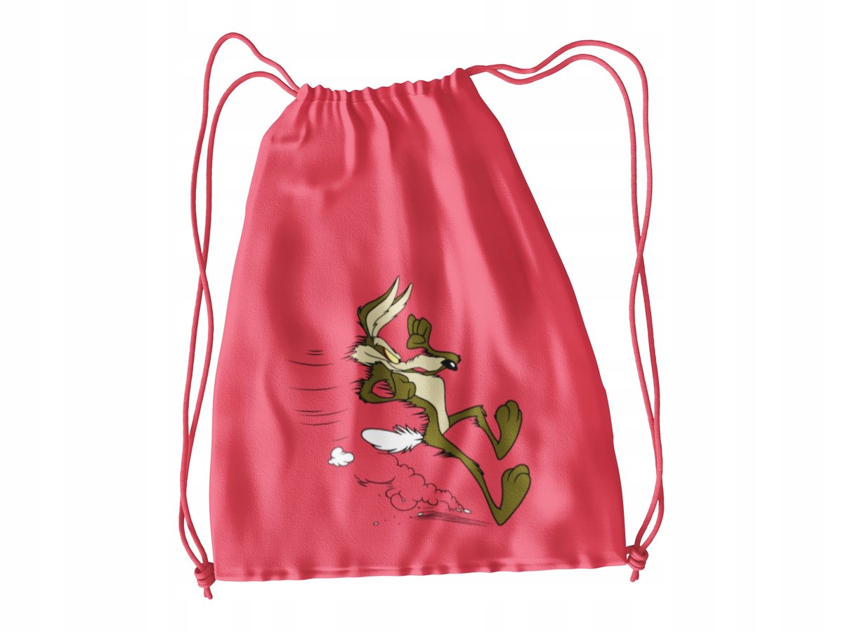 WOREK DO SZKOŁY WF/BUTY WILUŚ KOJOT + IMIĘ