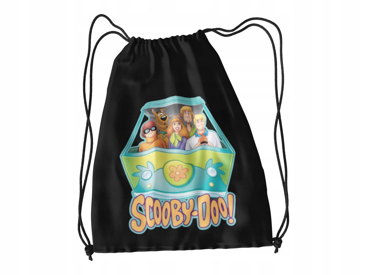 WOREK DO SZKOŁY WF/BUTY SCOOBY DOO + IMIĘ