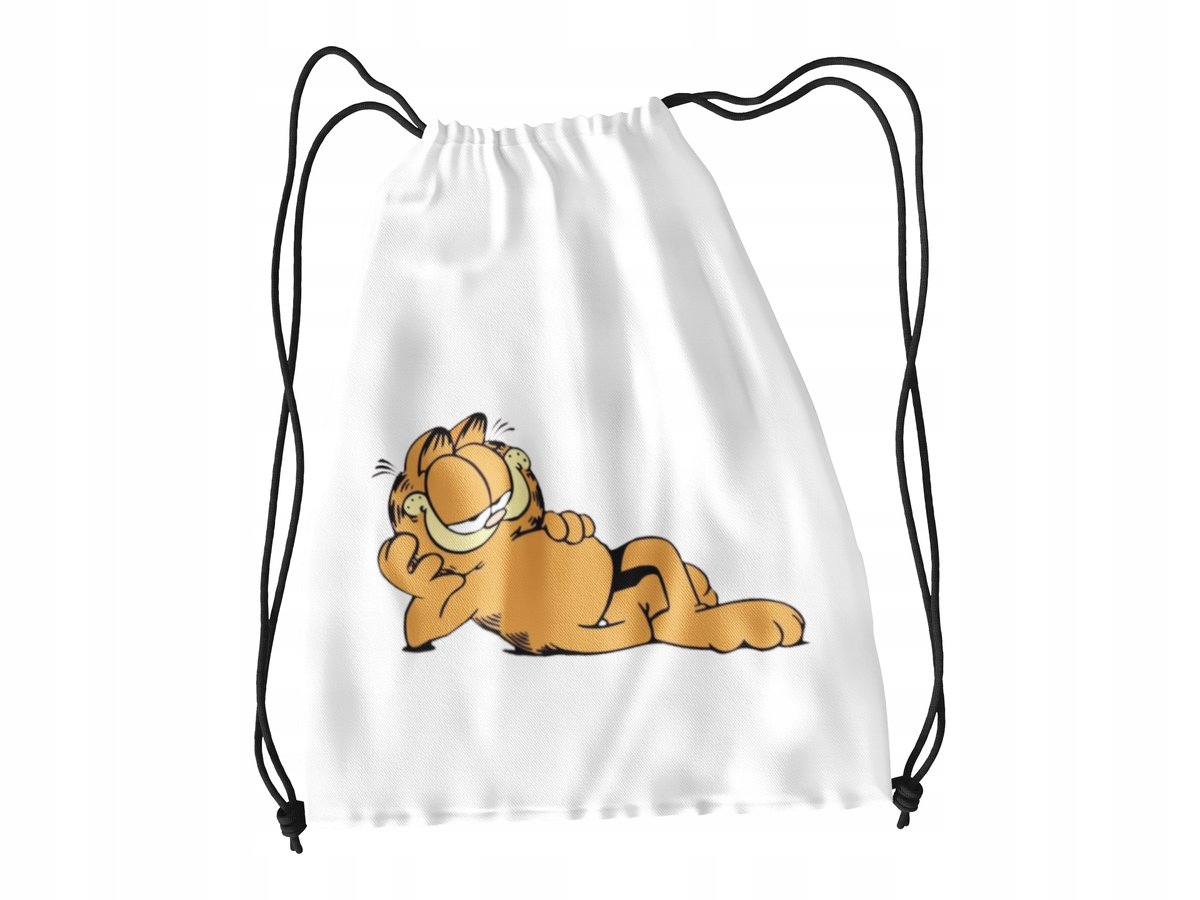 Worek Do Szkoły Wf/Buty Garfield + Imię