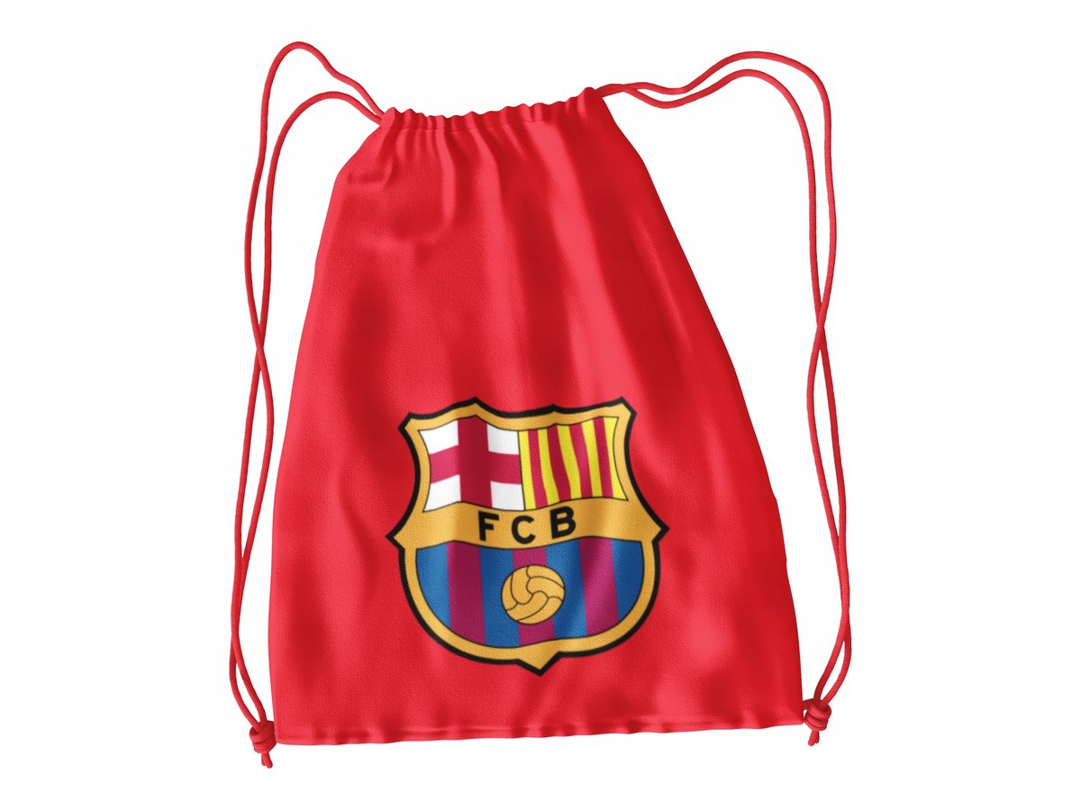 WOREK DO SZKOŁY WF/BUTY FC BARCELONA + IMIĘ
