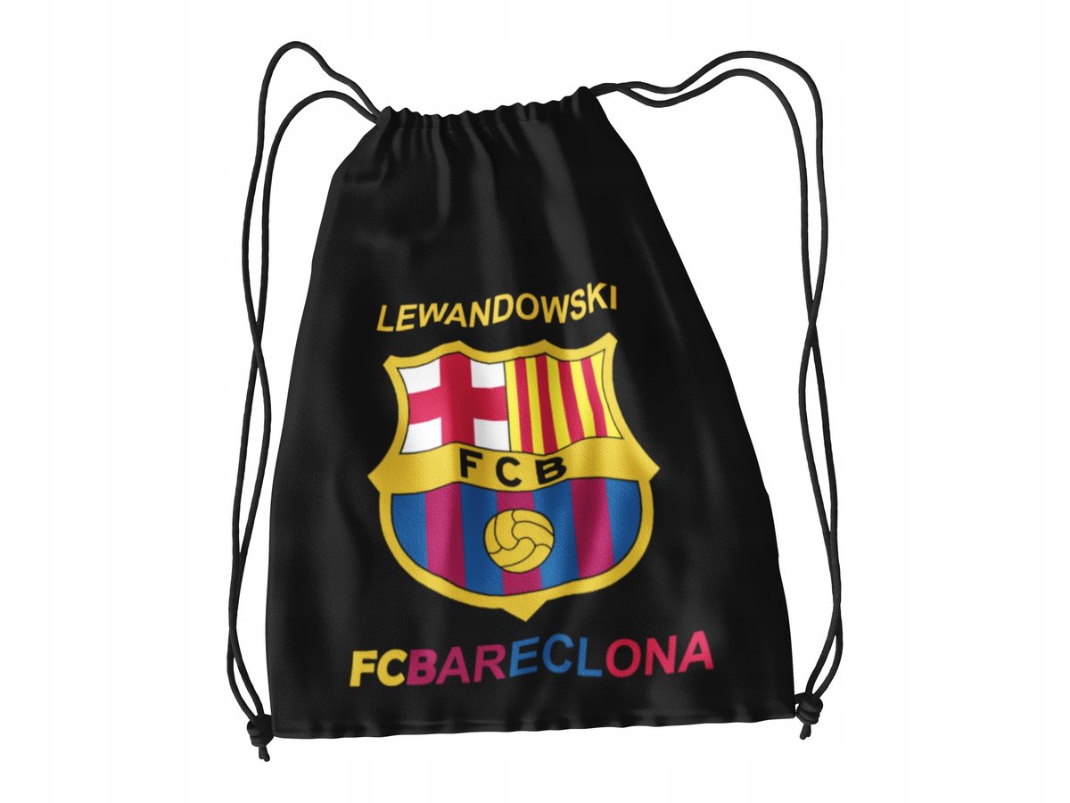 WOREK DO SZKOŁY WF/BUTY LEWANDOWSKI FCB + IMIĘ