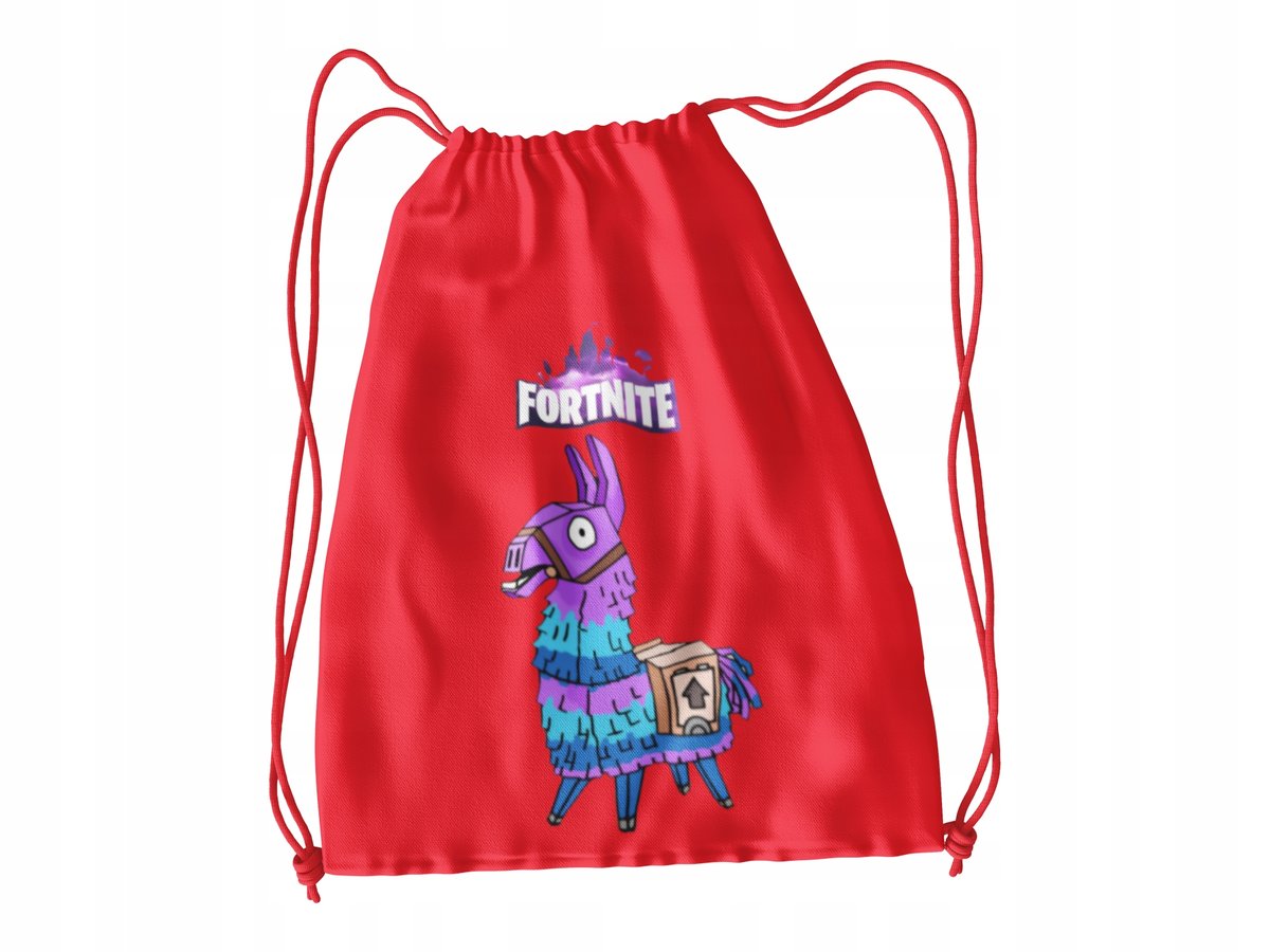 WOREK DO SZKOŁY WF/BUTY FORTNITE + IMIĘ