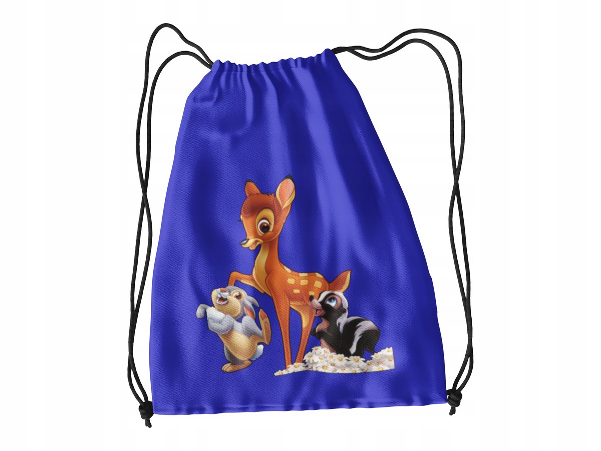 Worek Do Szkoły Wf/Buty Bambi + Imię