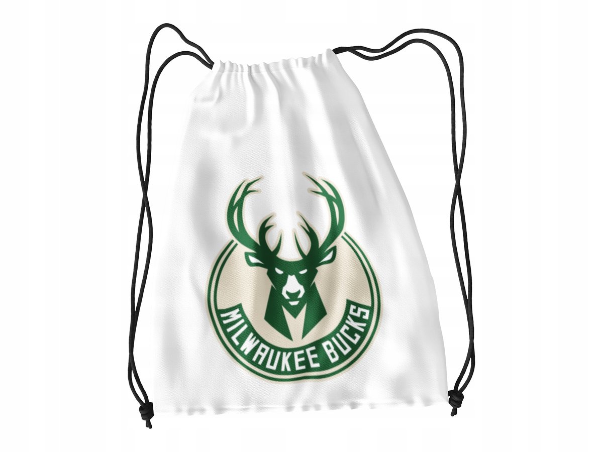 WOREK DO SZKOŁY WF/BUTY MILWALKEE BUCKS + IMIĘ