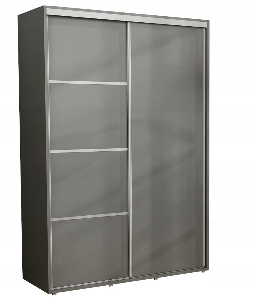 Oryginalna Szafa Przesuwna Na Wymiar Kacper Slim 150x220x45 Antracyt