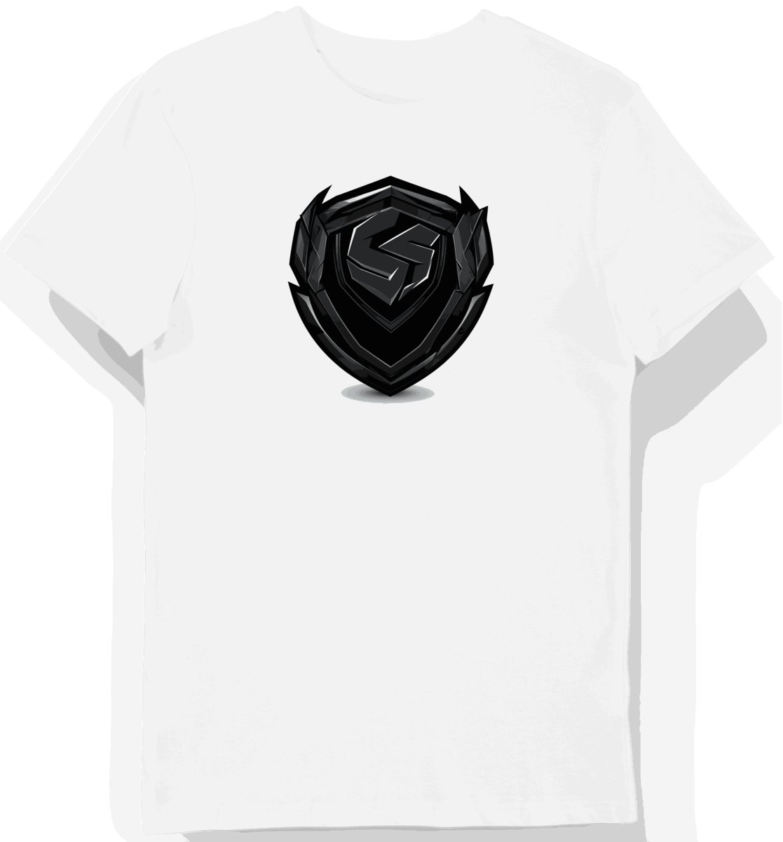 Koszulka męska biała z motywem drużyny e-sportowej 5855 XL