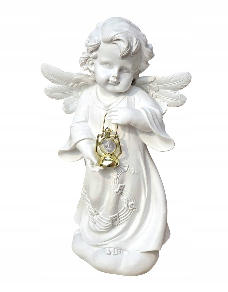 Figura Anioł z Latarenką w dwóch rękach TG015434A