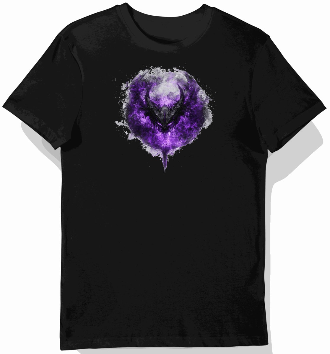 Koszulka męska czarna z motywem Zerg z Starcraft L