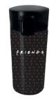 Kubek Termiczny 2, Friends, Czarny, 370 ml