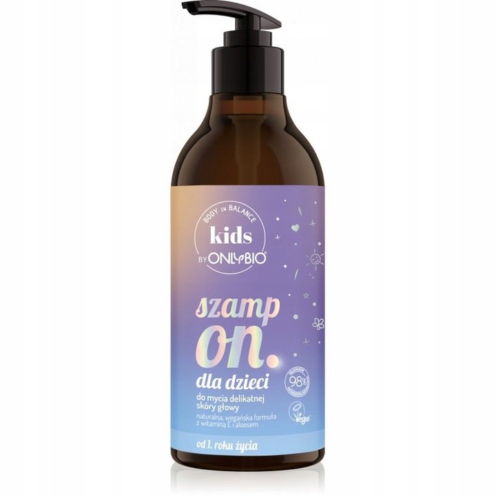 ONLYBIO Hair in Balance Kids Szampon do włosów dla dzieci ultradelikatny
