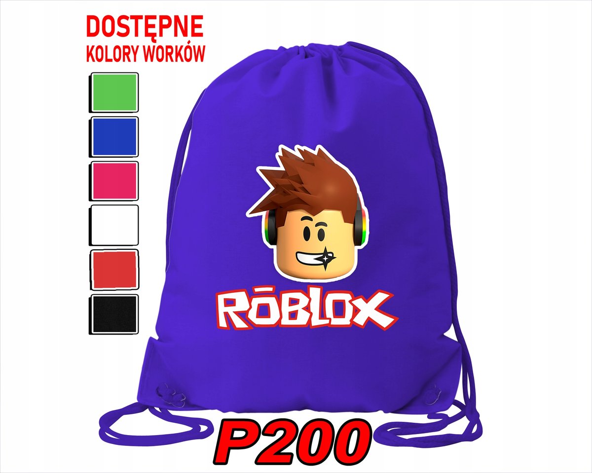 WOREK SZKOLNY NA WF BUTY SPORTOWY DLA DZIECKA GRY 5 WZORÓW + IMIĘ