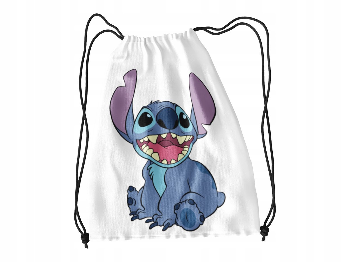 WOREK DO SZKOŁY WF/BUTY STITCH + IMIĘ