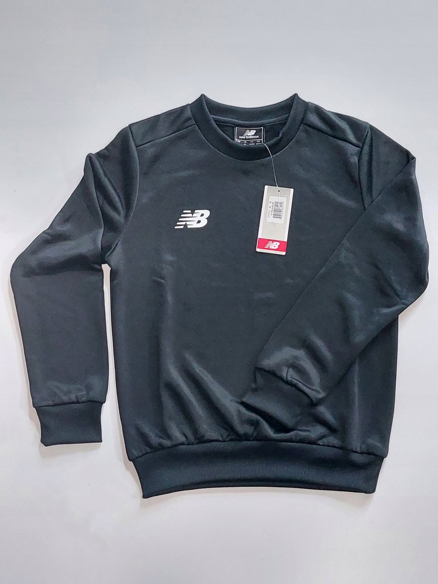 Bluza dziecięca New Balance NB czarna r.134