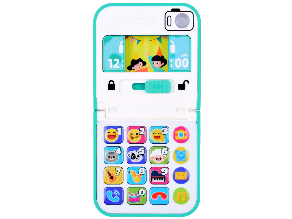 TELEFON MUZYCZNY SKŁADANY DLA DZIECKA