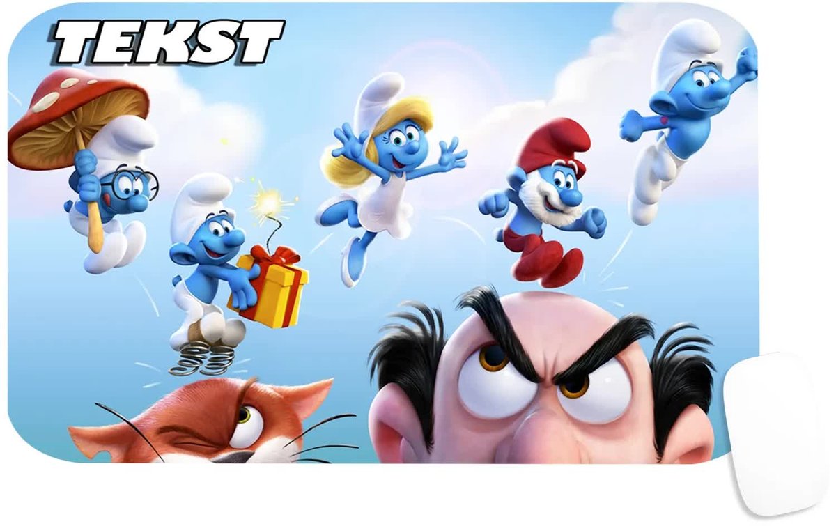 PODKŁADKA POD MYSZKĘ Z NADRUKIEM GARGAMEL PAPA WZORY-TEKST -29X36