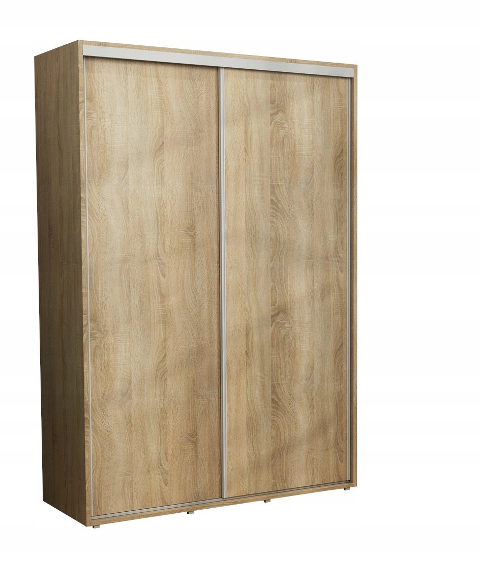 Nowoczesna Szafa Przesuwna Kacper Slim 150x220x45 Do Korytarza Sonoma