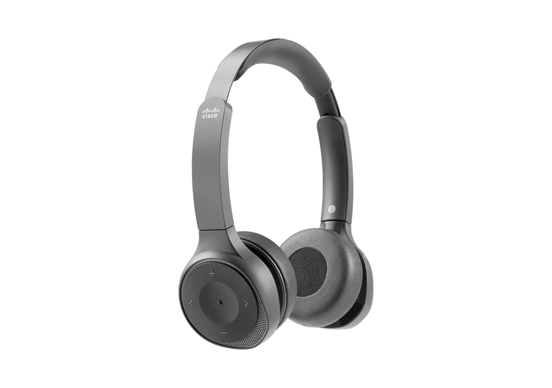 Cisco 730 Przewodowy i Bezprzewodowy Opaska na głowę Połączenia/muzyka Bluetooth Czarny, Carbon