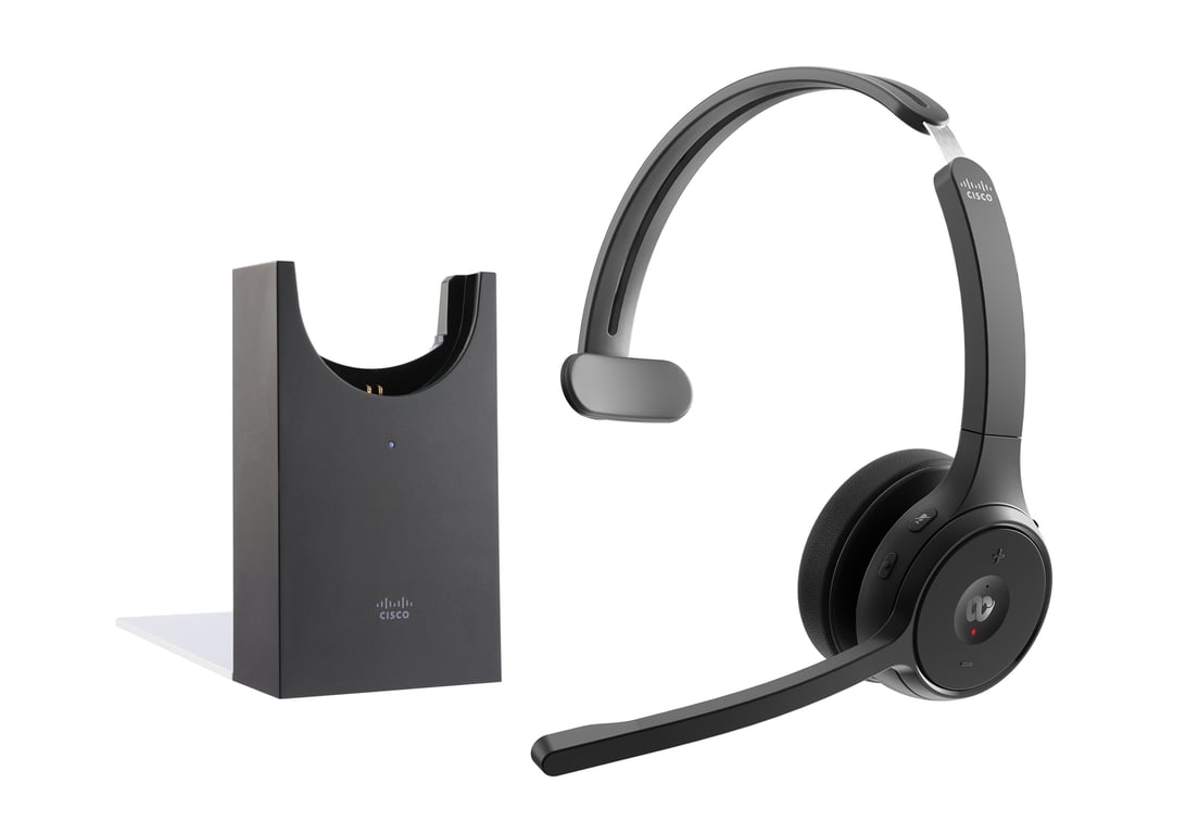 Cisco HS-WL-721-BUNAS-C  Bluetooth Podstawka do ładowania Czarny