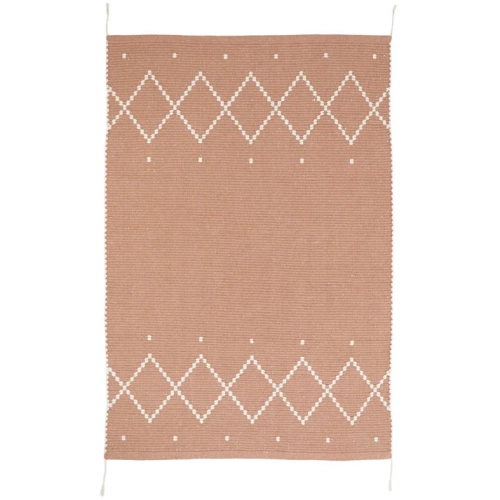 Dywan boho pudrowy Mallorca Pink 100x150