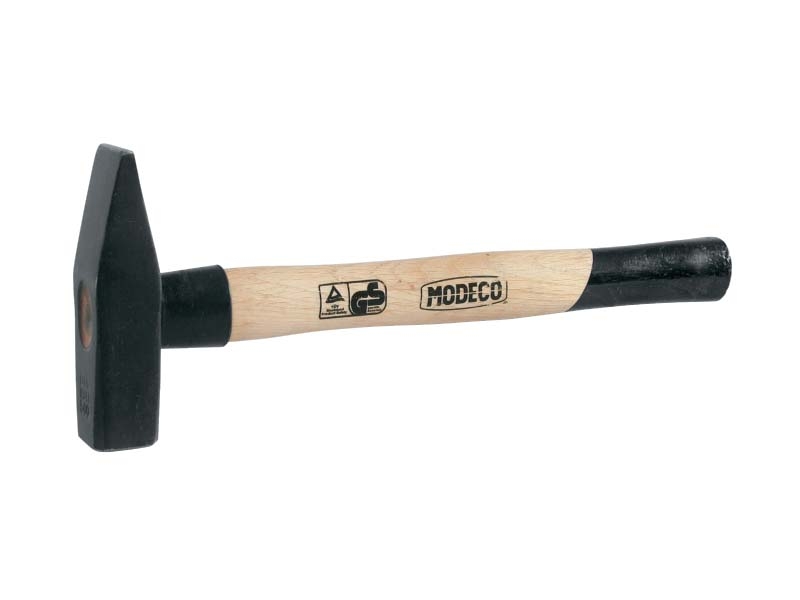 Modeco Młotek ślusarski rączka drewniana 400g MN-30-104