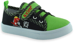 Wygodne tekstylne trampki chłopięce na wiosnę Axim 25416