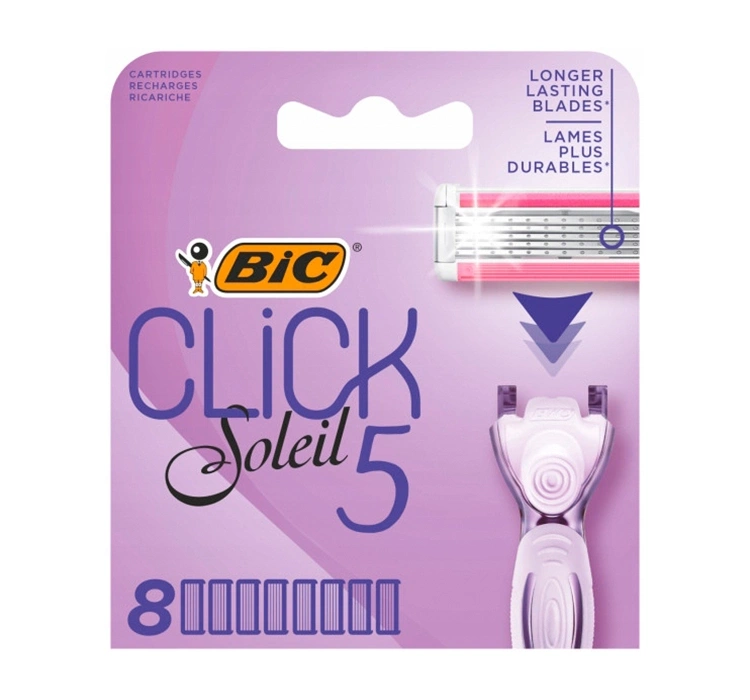 Bic Click Soleil 5 wkłady do maszynki do golenia dla kobiet 8 sztuk