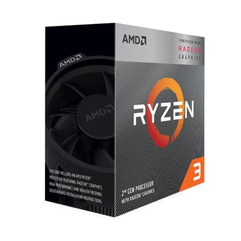 AMD Ryzen 3 3200G with Radeon Vega 8 Graphics procesor 3,6 GHz 3 MB L3 Pudełko