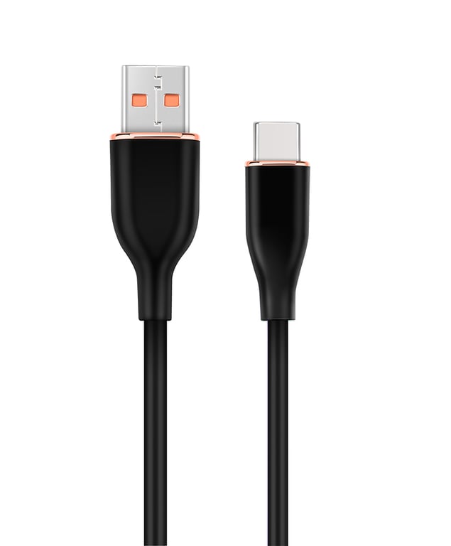 GEMBIRD Kabel USB Type-C ładowanie i transmisja oplot silikonowy 1.5m czarny