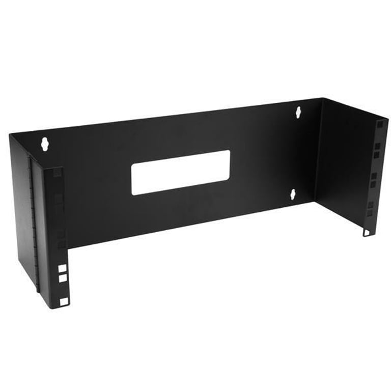 StarTech WALLMOUNTH4 stojak 4U Szafa wisząca Czarny WALLMOUNTH4